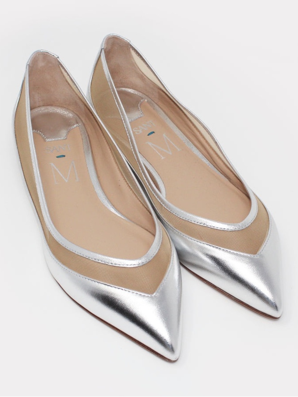 NEW SantM โBreraโ Silver Flats